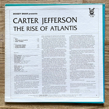 CARTER JEFFERSON / THE RISE OF ATLANTIS - US Timeless Muse Original