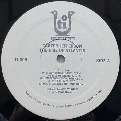 CARTER JEFFERSON / THE RISE OF ATLANTIS - US Timeless Muse Original