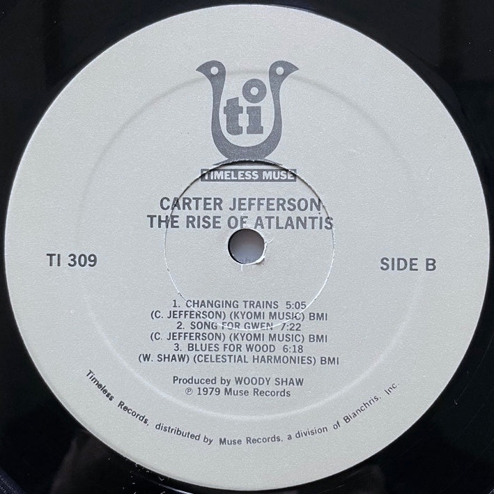 CARTER JEFFERSON / THE RISE OF ATLANTIS - US Timeless Muse Original
