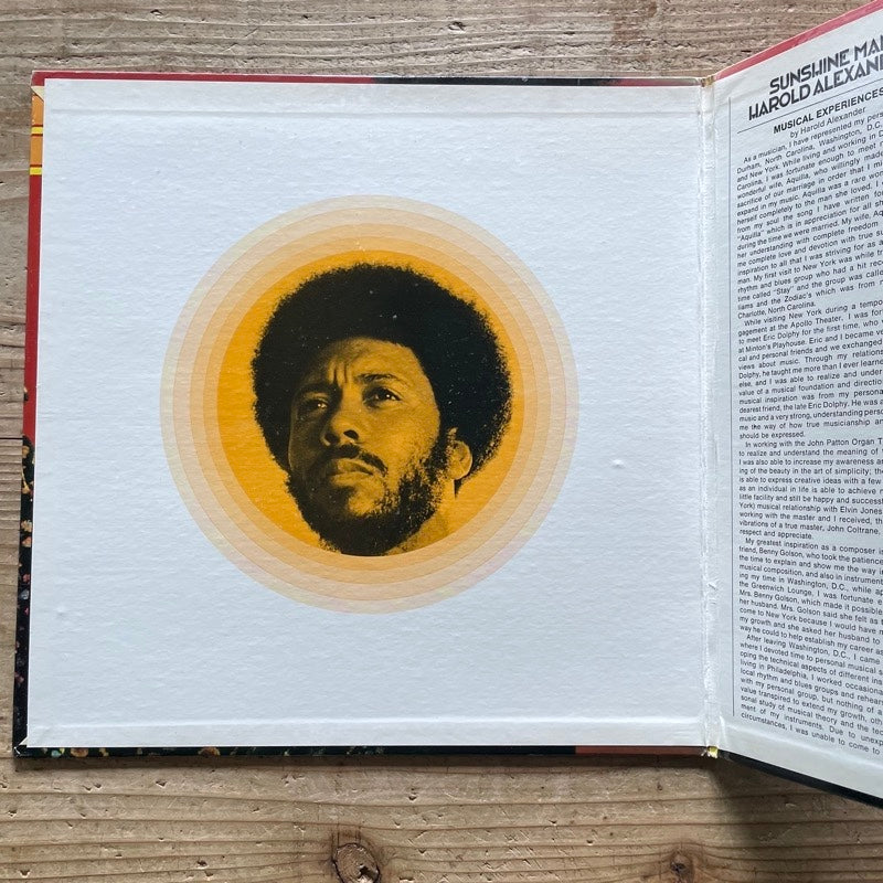 HAROLD ALEXANDER / SUNSHINE MAN - US Flying Dutchman Original