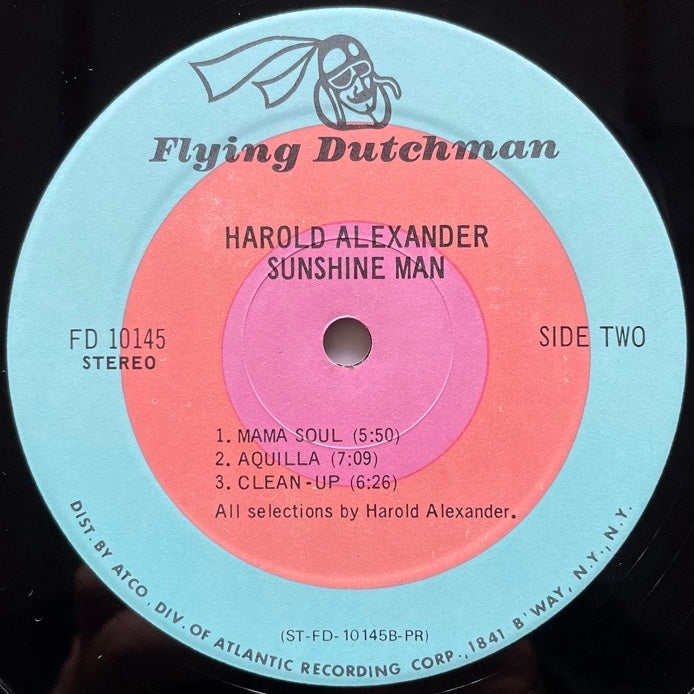 HAROLD ALEXANDER / SUNSHINE MAN - US Flying Dutchman Original