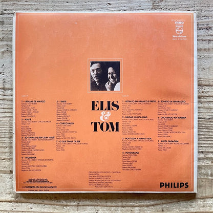 ELIS REGINA & TOM JOBIM / ELIS & TOM - Brazil Philips Original
