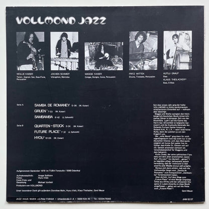 VOLLMOND JAZZ - German Jazz Haus Musik Original