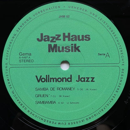 VOLLMOND JAZZ - German Jazz Haus Musik Original