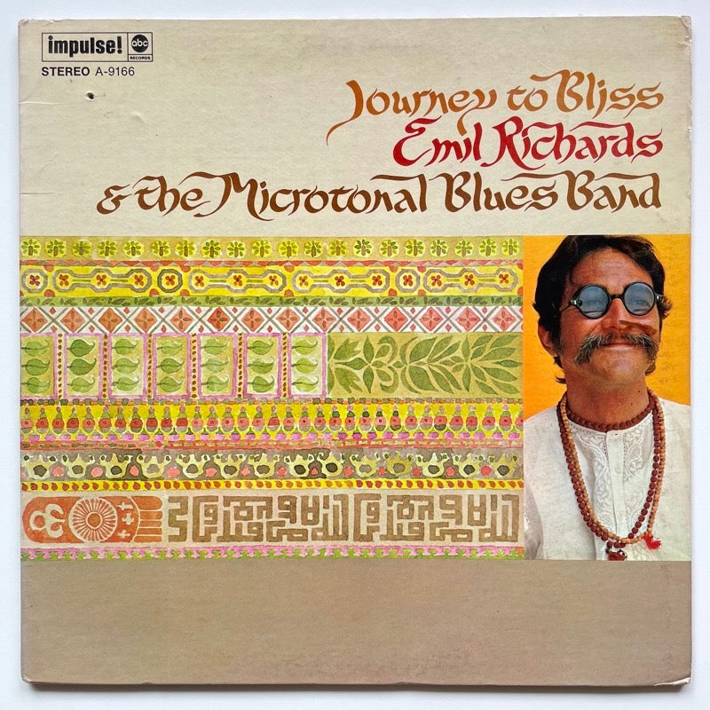 EMIL RICHARDS & THE MICROTONAL BLUES BAND / JOURNEY TO BLISS - US Impulse original