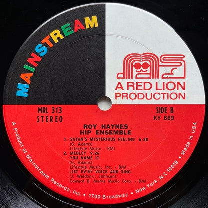 ROY HAYNES / HIP ENSEMBLE - US Mainstream Original