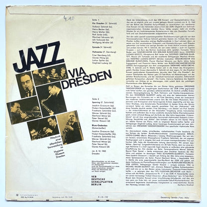 VA / JAZZ VIA DRESDEN - German Amiga original