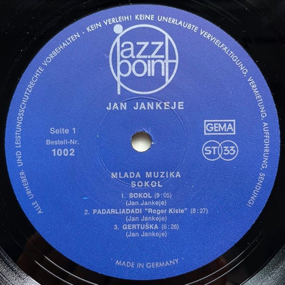 JAN JANKEJE MLADA MUZIKA / SOKOL - German Jazz Point Original