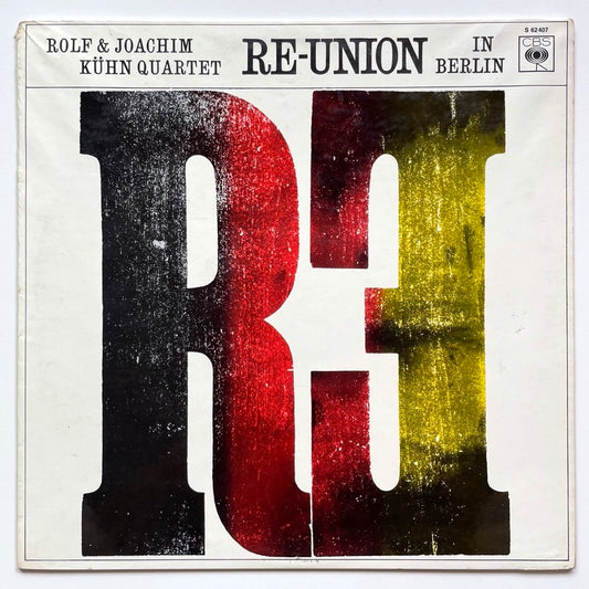 ROLF + JOACHIM KUHN QUARTET / RE-UNION IN BERLIN - German CBS Original