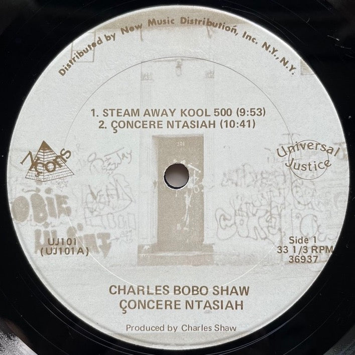 CHARLES BOBO SHAW - HUMAN ARTS ENSEMBLE / CONCERE NTASIAH - US Universal Justice Original