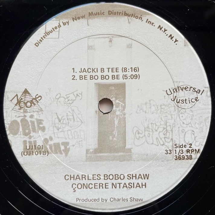 CHARLES BOBO SHAW - HUMAN ARTS ENSEMBLE / CONCERE NTASIAH - US Universal Justice Original