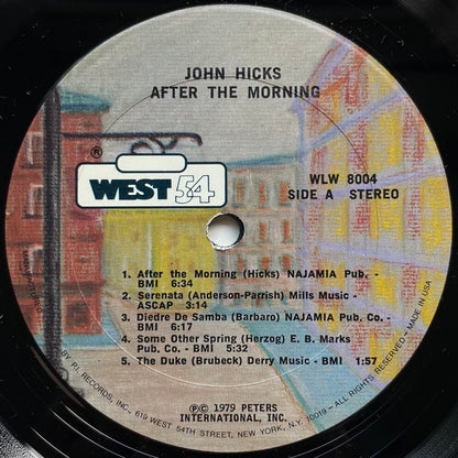 JOHN HICKS / AFTER THE MORNING - US West 54 Original