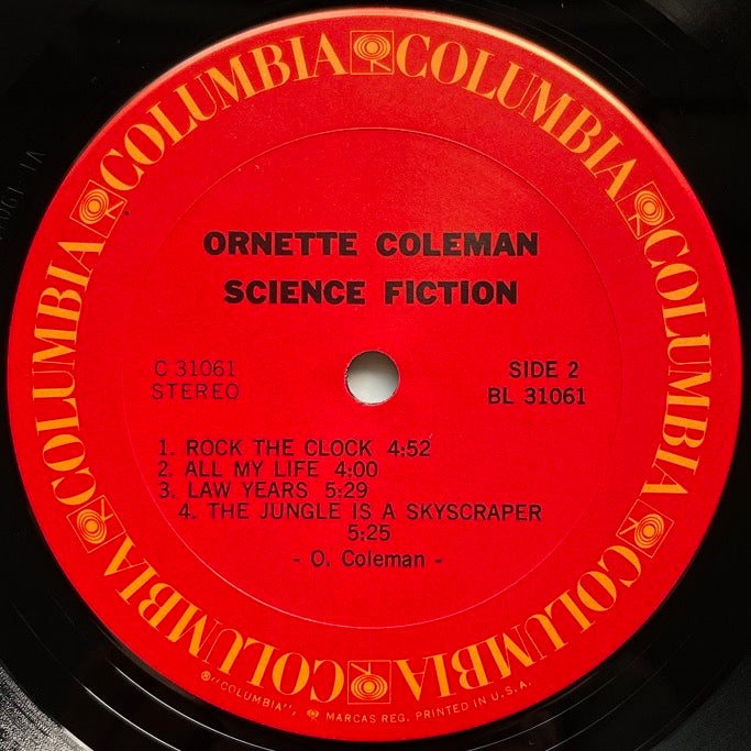 ORNETTE COLEMAN / SCIENCE FICTION - US Columbia Original