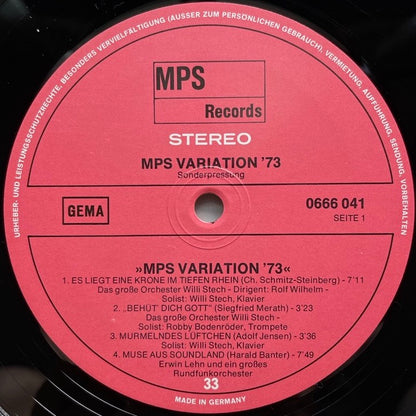 V.A. (BILL EVANS etc..) / MPS VARIATION '73 - German 2LP BOX Promo only Original