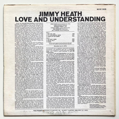 JIMMY HEATH / LOVE AND UNDERSTANDING - US Muse Original