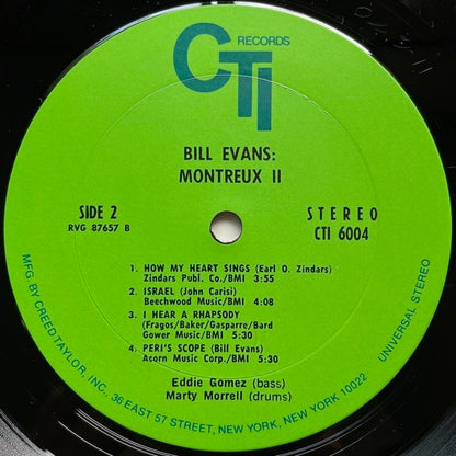 BILL EVANS / MONTREUX II - US CTI Original