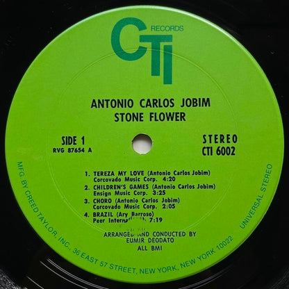 ANTONIO CARLOS JOBIM / STONE FLOWER - US CTI Original