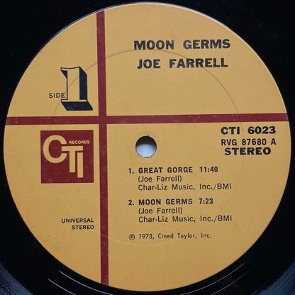 JOE FARRELL / MOON GERMS - US CTI original