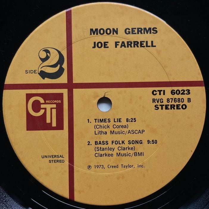 JOE FARRELL / MOON GERMS - US CTI original