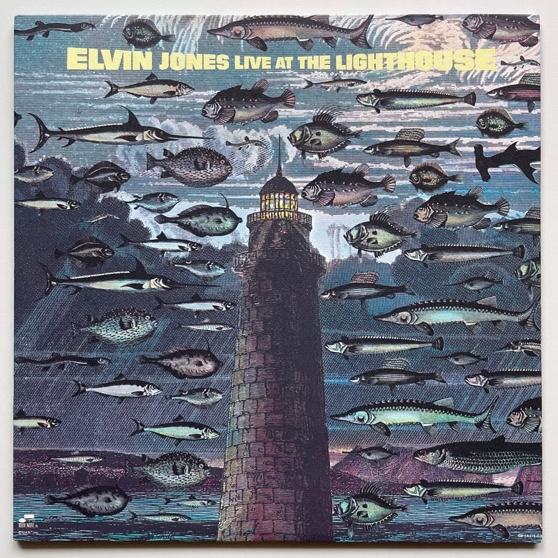 ELVIN JONES / LIVE AT THE LIGHTHOUSE on Blue Note - US UA Original 2LP