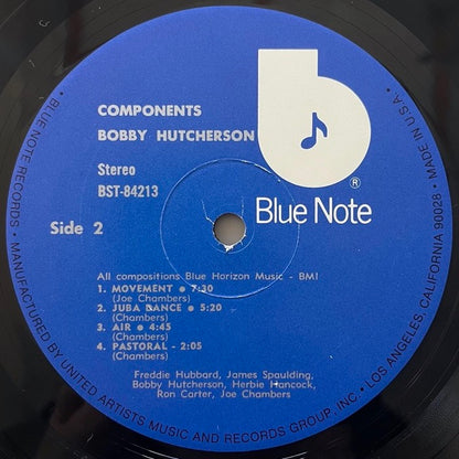 BOBBY HUTCHERSON / COMPONENTS - US Blue Note 70's