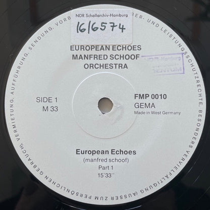 MANFRED SCHOOF / EUROPEAN ECHOES on German FMP