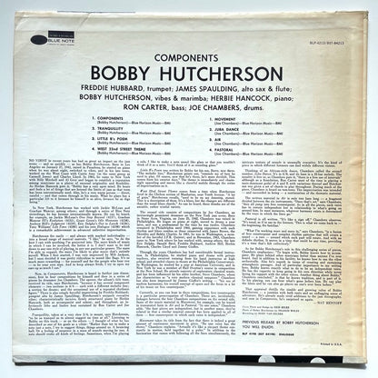 BOBBY HUTCHERSON / COMPONENTS - US Blue Note 70's