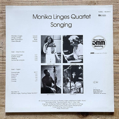 MONIKA LINGES QUARTET / SONGING - German Nabel Original