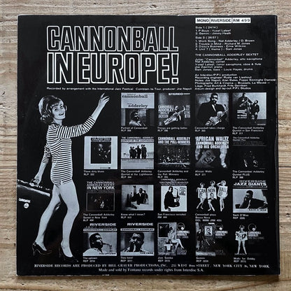 CANNONBALL ADDERLEY / IN EUROPE - UK Riverside Original
