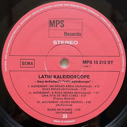KENNY CLARKE - FRANCY BOLAND BIG BAND / LATIN KALEIDOSCOPE - German MPS Original