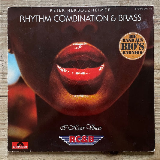 PETER HERBOLZHEIMER RHYTHM COMBINATION & BRASS / I HEAR VOICES - German Polydor original