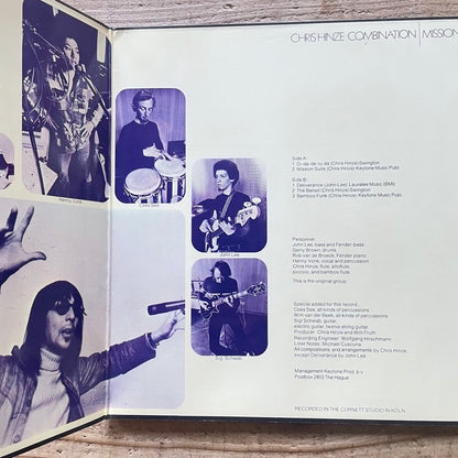 CHRIS HINZE COMBINATION / MISSION SUITE - German MPS/BASF Original