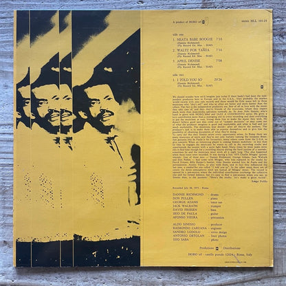DANNIE RICHMOND / JAZZ A CONFRONTO 25 - Italian Horo Original