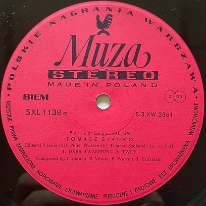 TOMASZ STANKO / TWET - Polish Muza Original