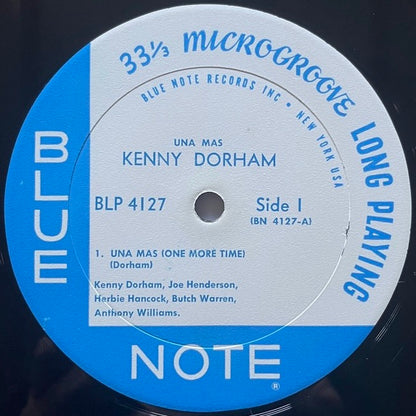 KENNY DORHAM / UNA MAS - US Blue Note Mono Original
