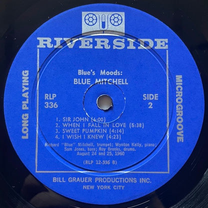 BLUE MITCHELL / BLUE'S MOODS - US Riverside Original