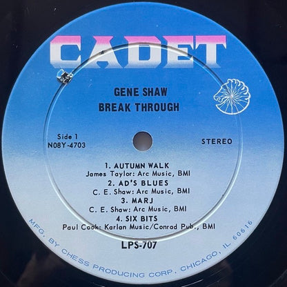 GENE SHAW QUINTET / BREAK THROUGH - US Cadet