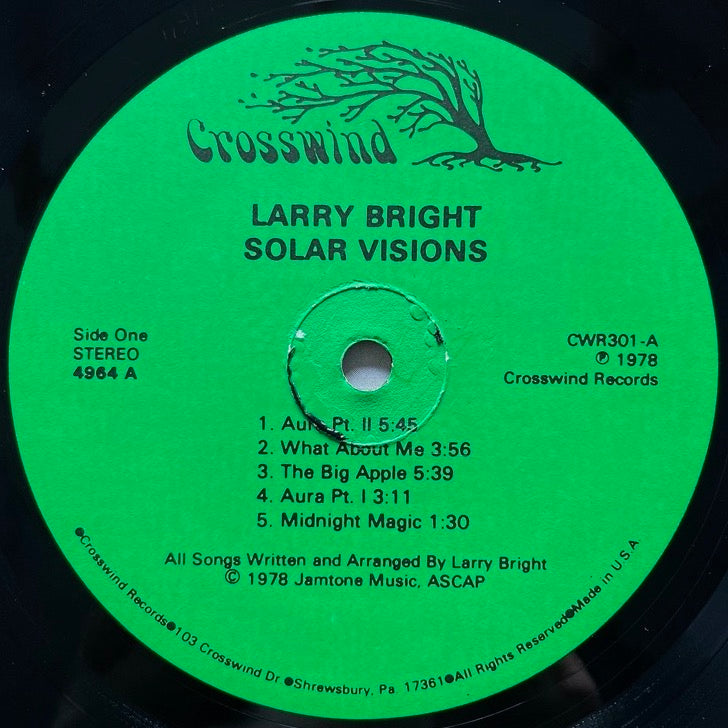 LARRY BRIGHT / SOLAR VISIONS - US Crosswind Original