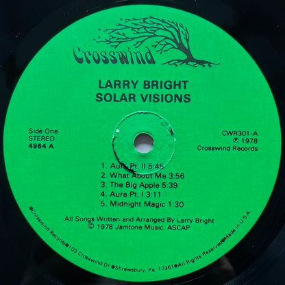 LARRY BRIGHT / SOLAR VISIONS - US Crosswind Original