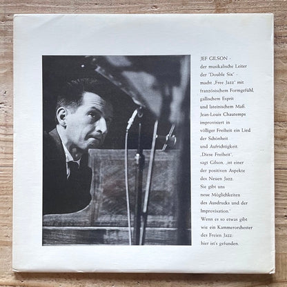 JEF GILSON NONET / NEW CALL FROM FRANCE - German Saba Original