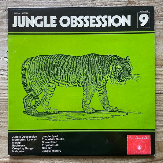 NINO NARDINI - ROGER ROGER / JUNGLE OBSESSION - France Crea Sound LP