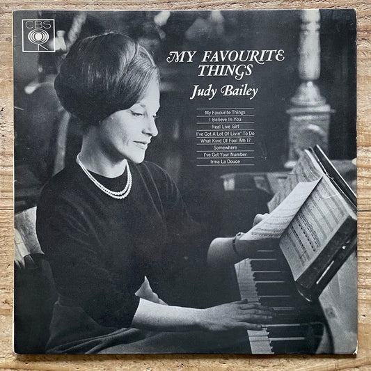 JUDY BAILEY TRIO & QUINTET / MY FAVOURITE THINGS - Australian original