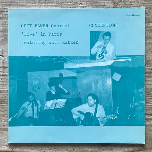 CHET BAKER QUARTET / CONCEPTION - German Circle Original