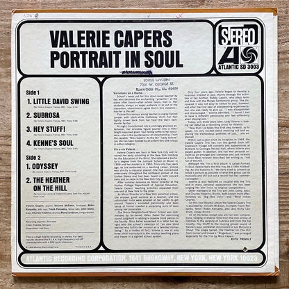 VALERIE CAPERS / PORTRAIT IN SOUL - US Atlantic Original