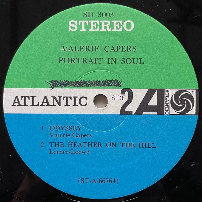 VALERIE CAPERS / PORTRAIT IN SOUL - US Atlantic Original