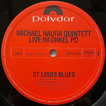 MICHAEL NAURA QUINTETT / ST. LOUIS BLUES - German MPS/BASF Original