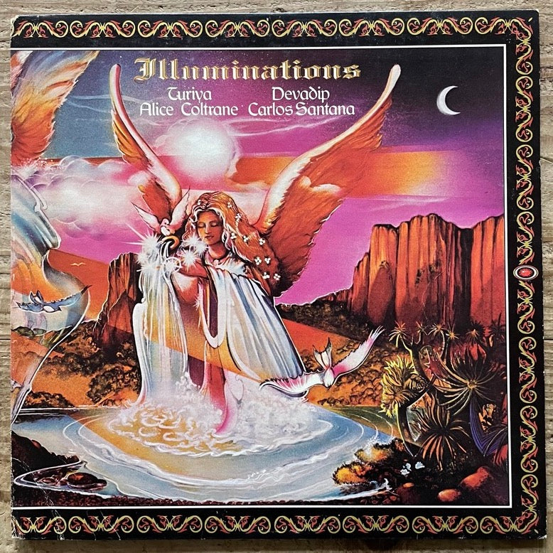 ALICE COLTRANE - CARLOS SANTANA / ILLUMINATIONS - US Columbia Original