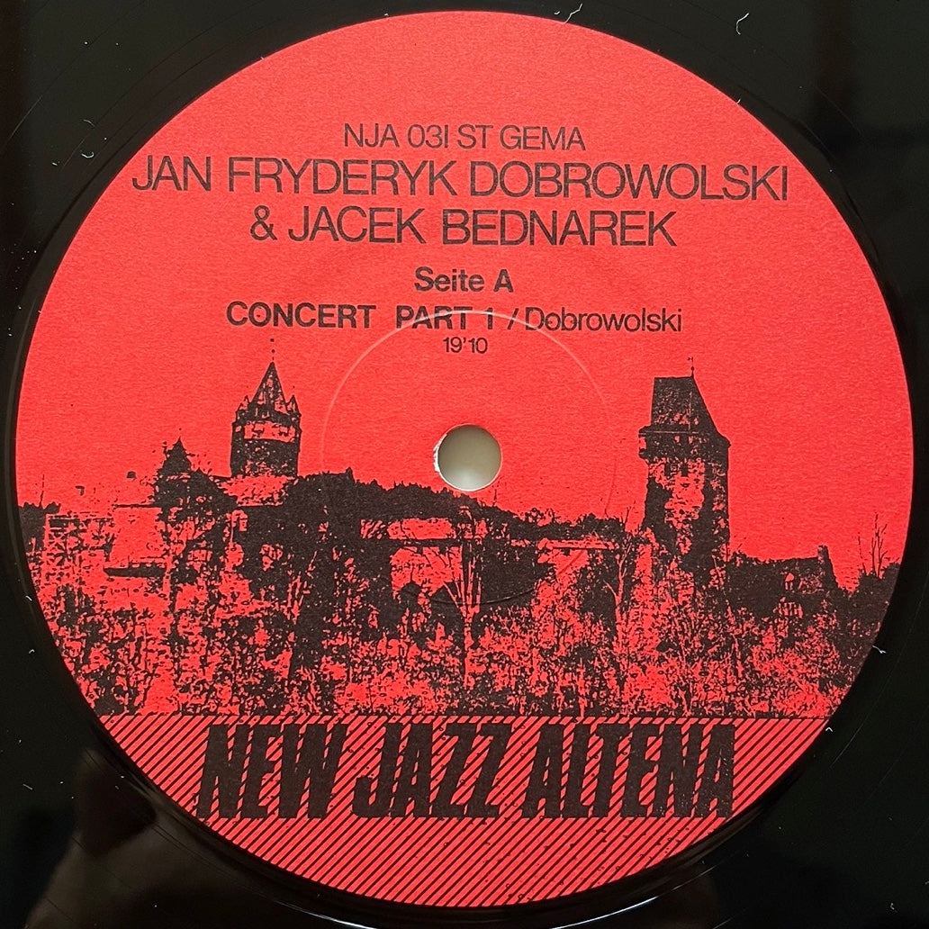 JAN FRYDERYK DOBROWOLSKI AND JACEK BEDNAREK / AT THE NEW JAZZ MEETING ALTENA - German JG Original