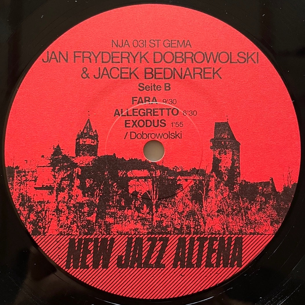 JAN FRYDERYK DOBROWOLSKI AND JACEK BEDNAREK / AT THE NEW JAZZ MEETING ALTENA - German JG Original