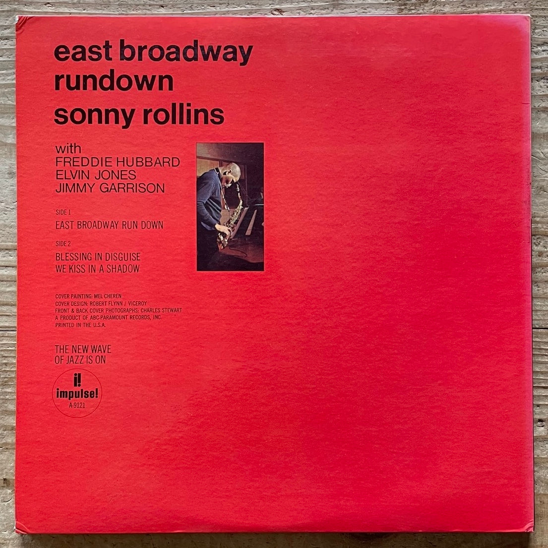 SONNY ROLLINS / EAST BROADWAY RUN DOWN - US Impulse MONO Original